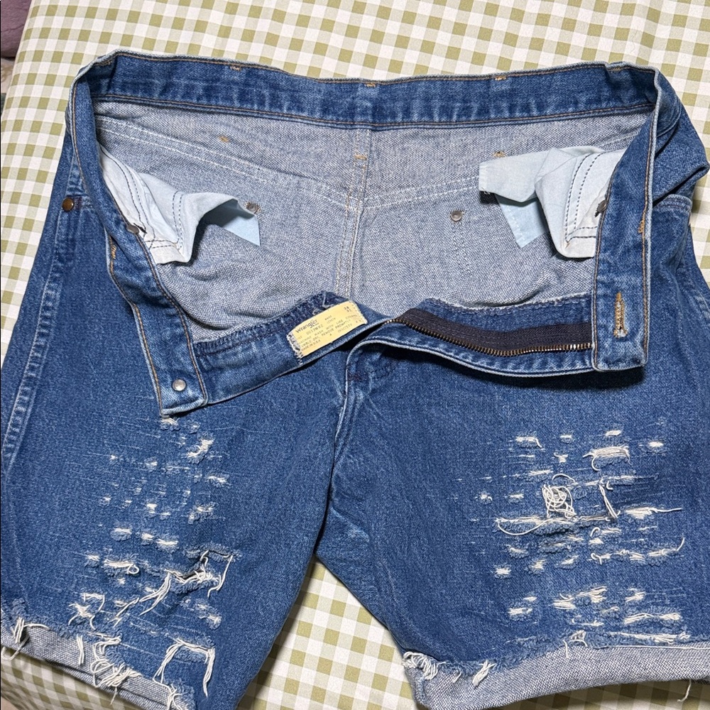 Wrangler Denim Jeans with Yellow Brand Tag